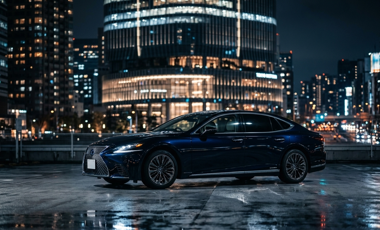 レクサス LS500h 東京 高級リムジン