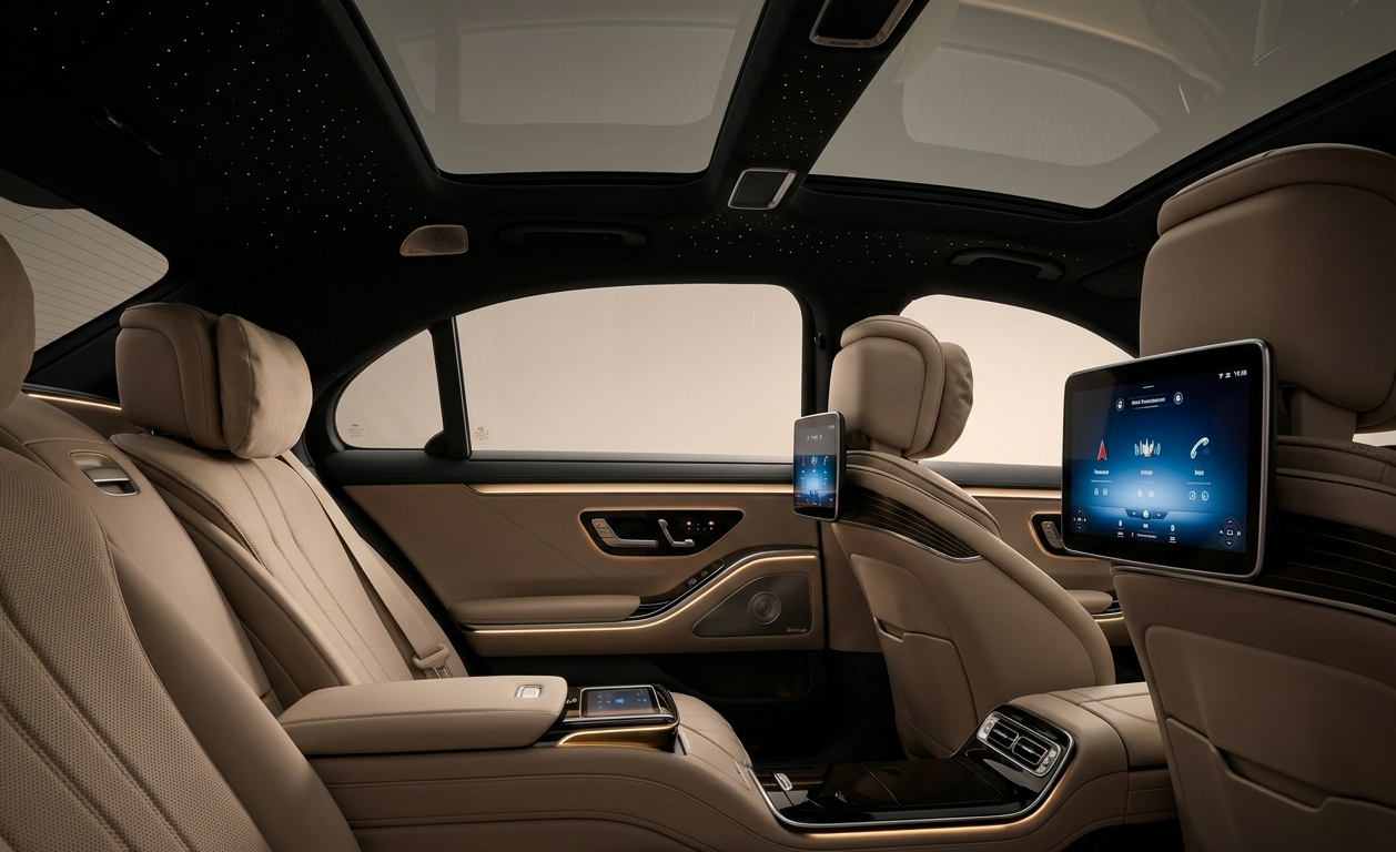 メルセデス・ベンツ Sクラス 内装 東京リムジン